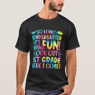 Camiseta Assim, Longo Kindergen Olhe Para A Série 1 Rua Aqu