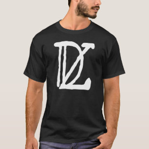 Camiseta assinatura autógrafo de Leonardo da Vinci famoso p