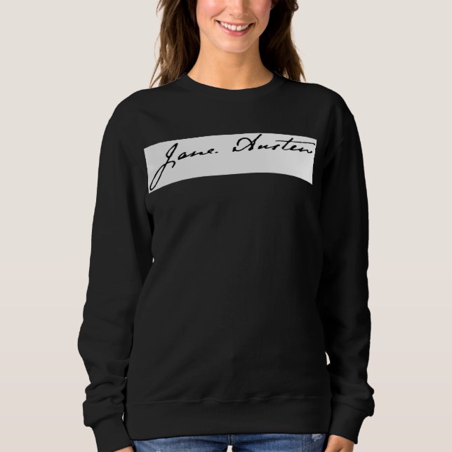 Camiseta Assinatura de Jane Austen (Frente)