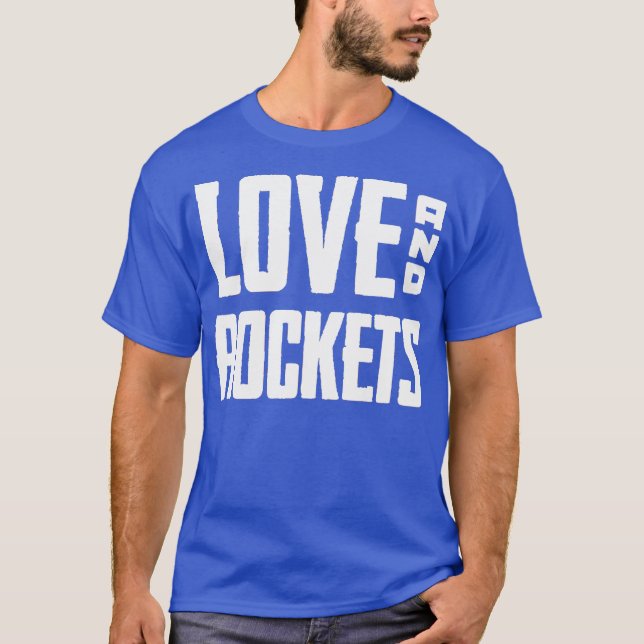 Camiseta Assinatura de Love and Rockets (Frente)