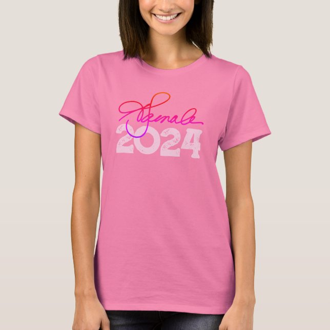Camiseta Assinatura Kamala 2024 (Frente)
