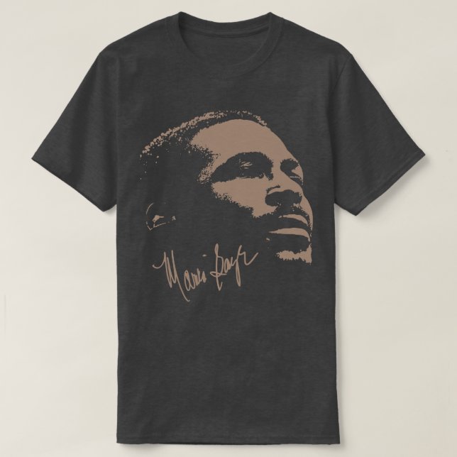 Camiseta assinatura marvin gaye (Frente do Design)