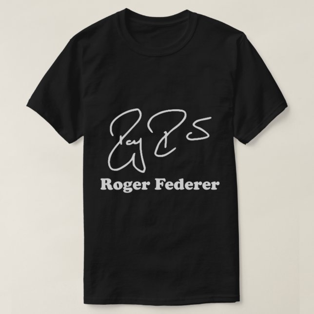 Camiseta Assinatura Roger Federer (Frente do Design)