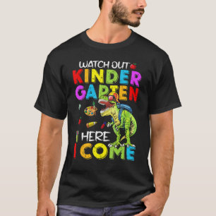 Camiseta Assista Ao Jardim De Infância Dinossauros De Volta