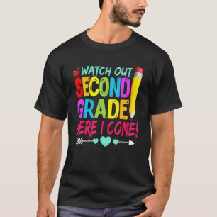 Camiseta Assista Ao Segundo Ano Aqui Eu Volto Para A Escola