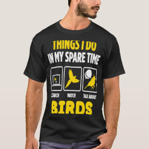 Camiseta Assista e Fale Sobre Aves