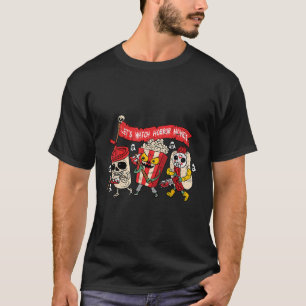Camiseta Assista Filmes Horrores Halloween Engraçado Fantas