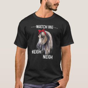 Camiseta Assista-Me Perto De Cavalo Legal Equestre Justo