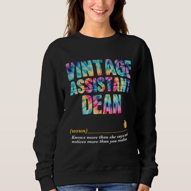 Camiseta Assistant Dean Appreciation Week Back to School (Frente)