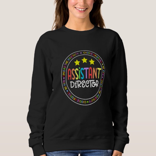 Camiseta Assistant Director Appreciation Week Theater Nursi (Frente)