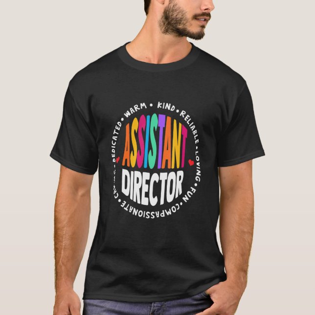 Camiseta Assistant Director Appreciation Week Theater Nursi (Frente)