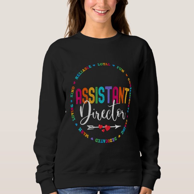 Camiseta Assistant Director Appreciation Week Theater Nursi (Frente)