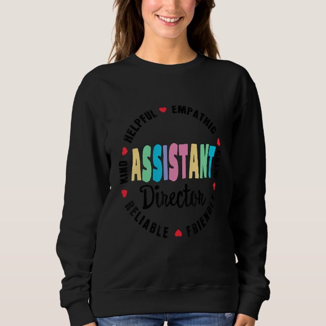 Camiseta Assistant Director Appreciation Week Theater Nursi (Frente)