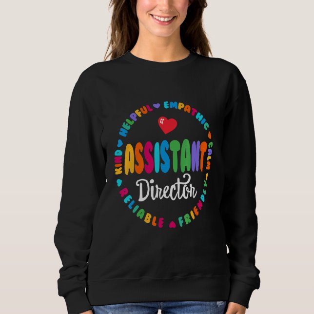 Camiseta Assistant Director Appreciation Week Theater Nursi (Frente)