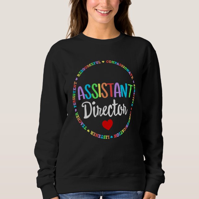 Camiseta Assistant Director Appreciation Week Theater Nursi (Frente)