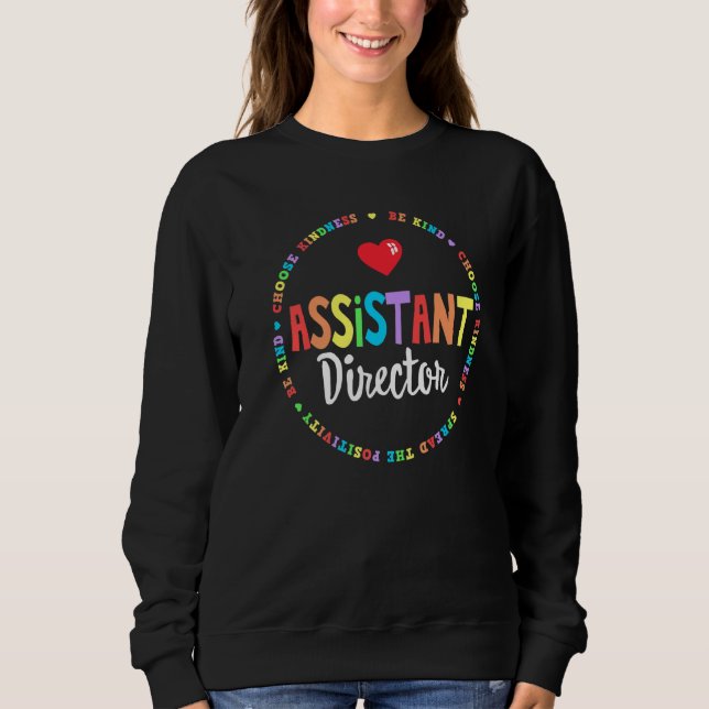 Camiseta Assistant Director Appreciation Week Theater Nursi (Frente)