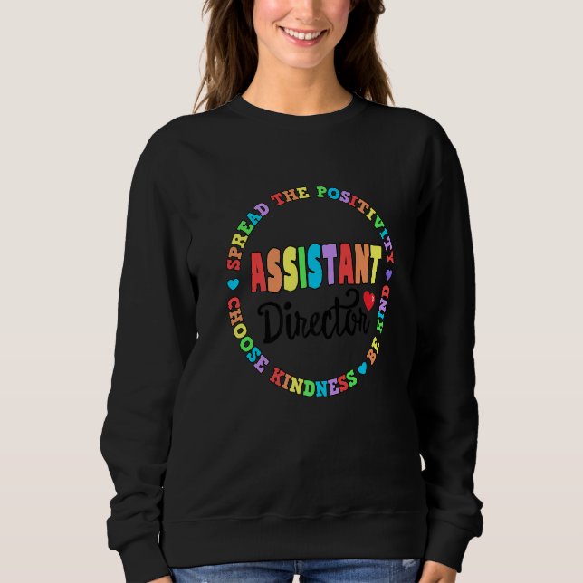 Camiseta Assistant Director Appreciation Week Theater Nursi (Frente)