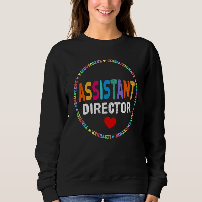 Camiseta Assistant Director Appreciation Week Theater Nursi (Frente)