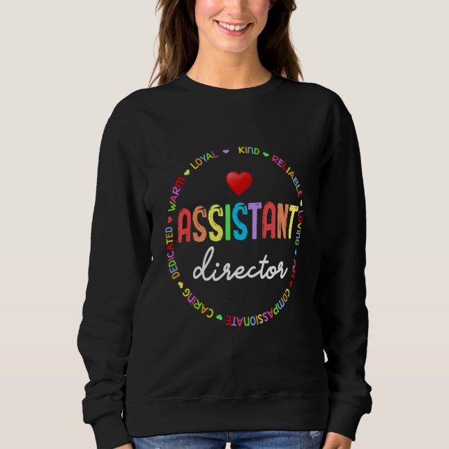 Camiseta Assistant Director Appreciation Week Theater Nursi (Frente)
