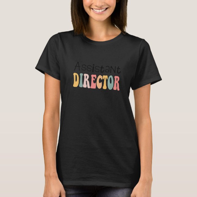 Camiseta Assistant Director Appreciation Week Theater Nursi (Frente)