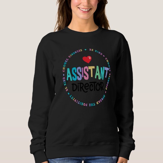 Camiseta Assistant Director Appreciation Week Theater Nursi (Frente)