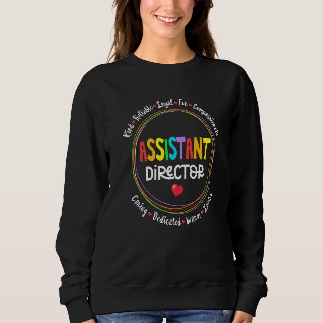 Camiseta Assistant Director Appreciation Week Theater Nursi (Frente)