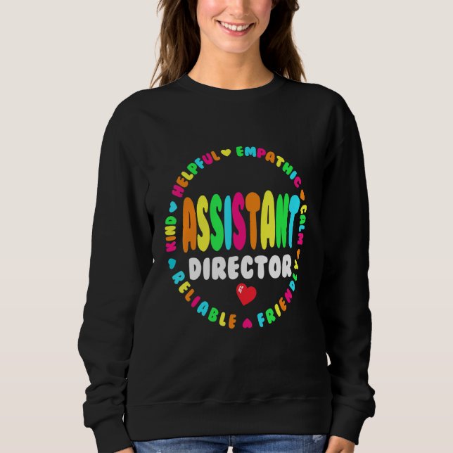 Camiseta Assistant Director Appreciation Week Theater Nursi (Frente)