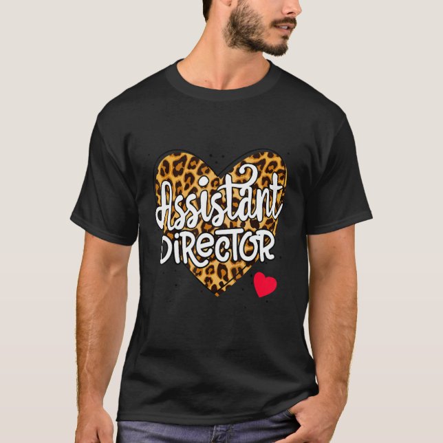 Camiseta Assistant Director Appreciation Week Theater Valen (Frente)