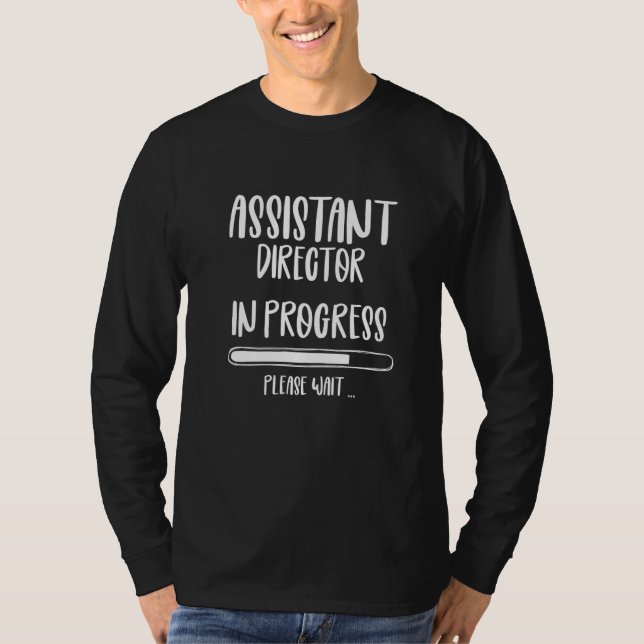 Camiseta Assistant Director in progress Appreciation Week T (Frente)