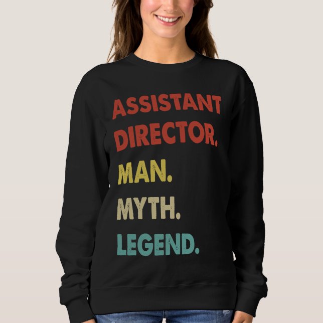 Camiseta Assistant Director Man Myth Legend (Frente)