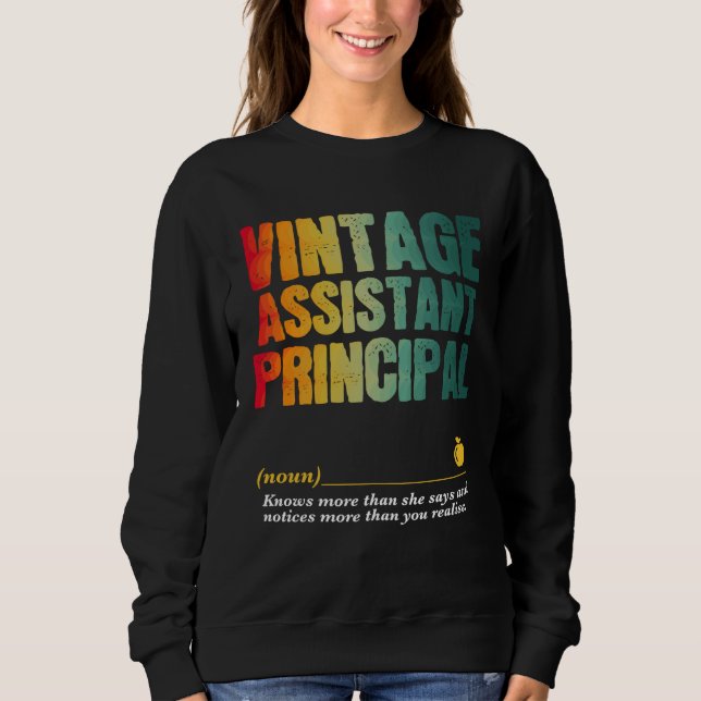 Camiseta Assistant Principal Appreciation Week Back to Scho (Frente)