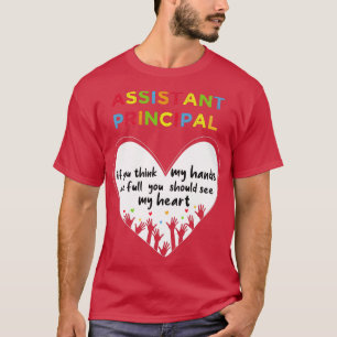 Camiseta Assistant principal if you think my hands are full