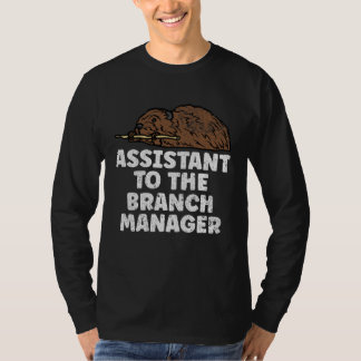 Camiseta Assistant To The Branch Manager Outdoors Animal  B