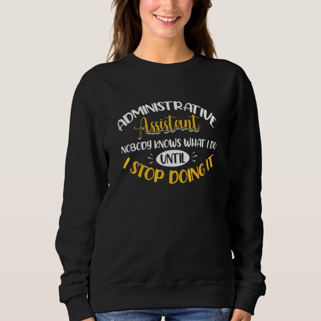 Camiseta Assistente Administrativo Profissão Administrativa (Frente)