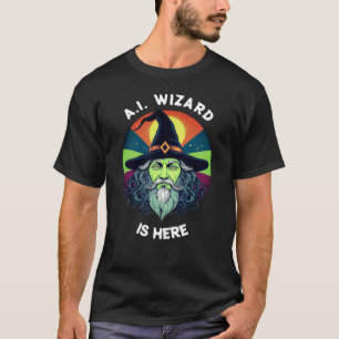 Camiseta Assistente AI. Modelo