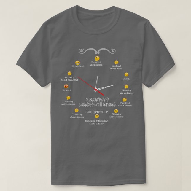 CAMISETA ASSISTENTE BASKETBALL COACH NICE DESIGN 2017 3 (Frente do Design)