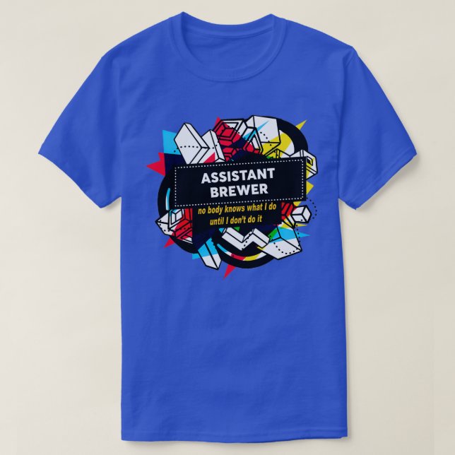 CAMISETA ASSISTENTE BREWER 4 (Frente do Design)