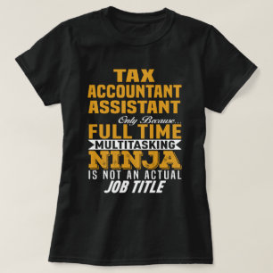 Camiseta Assistente Contabilista de Imposto