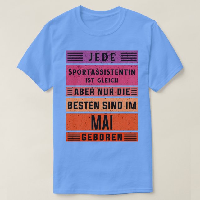 Camiseta Assistente de aniversário de nascer (Frente do Design)