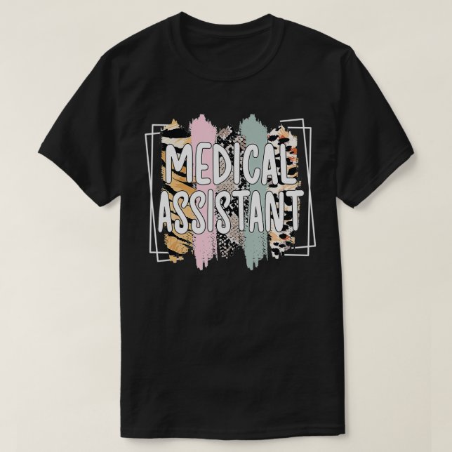 Camiseta Assistente de Apreciação Médica do Assistente (Frente do Design)