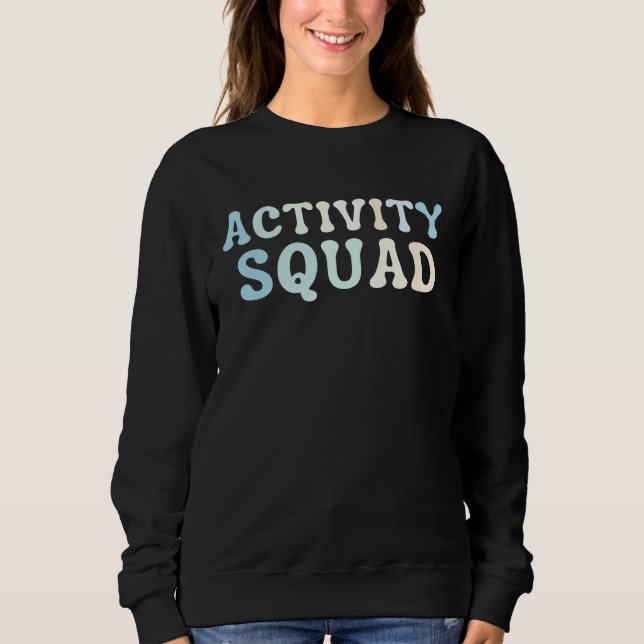 Camiseta Assistente de Atividade da Equipe de Atividade Dir (Frente)