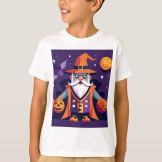 Camiseta Assistente de Basquete Halloween