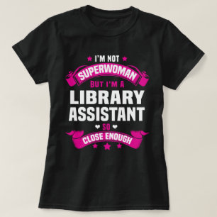 Camiseta Assistente de biblioteca