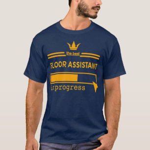 Camiseta ASSISTENTE DE CHÃO em andamento