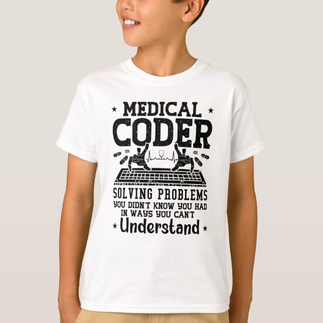 Camiseta Assistente de Codificação de Problemas de Resoluçã (Frente)