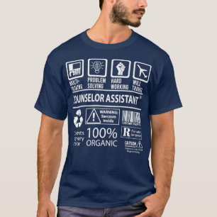 Camiseta Assistente de Conselheiros - Gif de Trabalho Certi