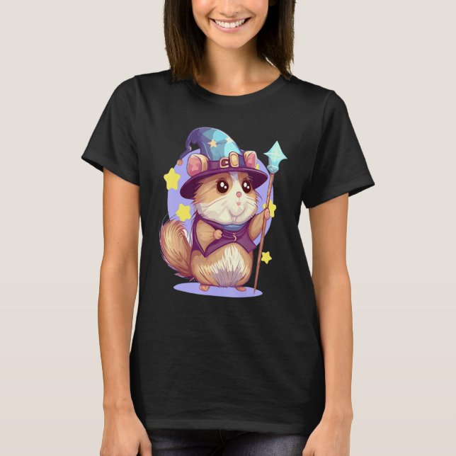 Camiseta Assistente de Cortes Hamster RPG Geek Roleplay Tab (Frente)