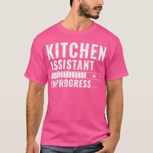 Camiseta Assistente De Cozinha Em Formação Para O Programa 