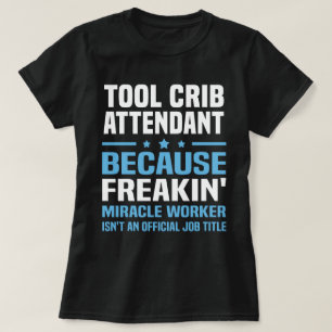 Camiseta Assistente de Crib de Ferramenta