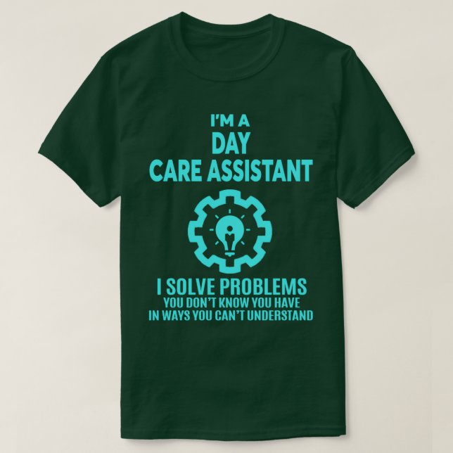 CAMISETA ASSISTENTE DE CUIDADOS DIÁRIOS NICE DESIGN 2017 (Frente do Design)